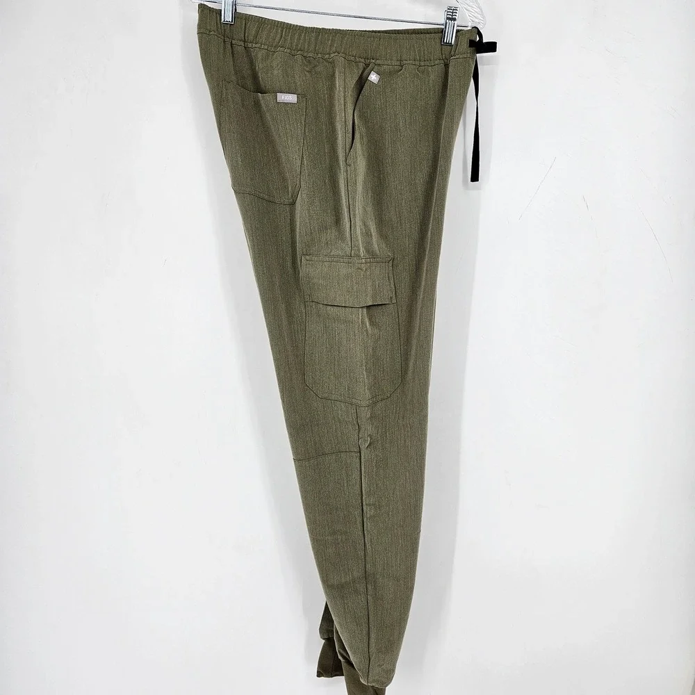 Figs Scrub Pants Mens Medium Classic Tansen Cargo Jogger Healthcare Olive